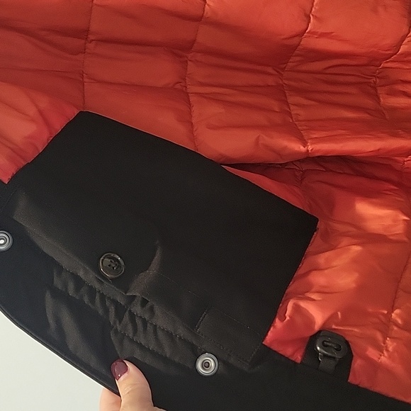 Abercrombie and Fitch Men's Black Down Insulated Weather Proof Parka - Picture 3 of 8